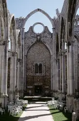 Ruines de l'église do Carmo à Lisbonne (Portugal) - crédits : Insight Guides