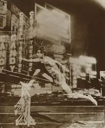 <em>Record, ou Coureur dans la ville</em>, El Lissitzky - crédits : The Museum of Modern Art, New York. Collection Thomas Walther. Don de Thomas Walther. 2021