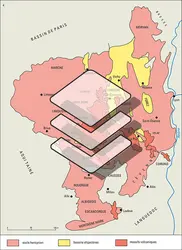 Massif central - crédits : Encyclopædia Universalis France