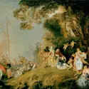 Embarquement pour Cythère, A. Watteau - crédits : Bildarchiv Preussischer Kulturbesitz, Berlin