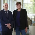 Drew Weissman et Katalin Karikó - crédits : Penn Medicine