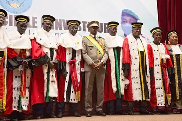 Investiture du président de la transition au Mali, 2021 - crédits : Annie Risemberg/ AFP