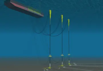 Plate-forme pétrolière flottante - crédits : DORIS Engineering