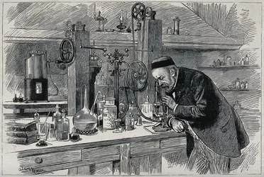Louis Pasteur - crédits : Wellcome Collection ; CC-BY