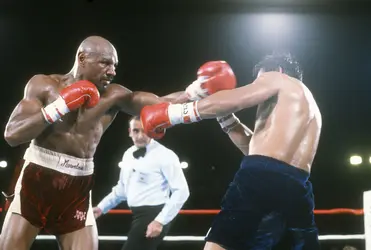 Marvin Hagler contre Roberto Durán - crédits : Focus on Sport/ Getty Images