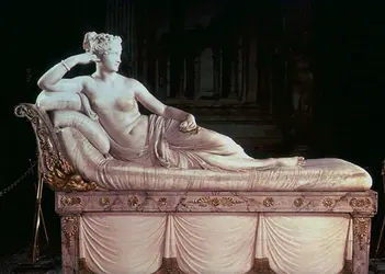 <it>Pauline Borghèse</it>, A. Canova - crédits :  Bridgeman Images 