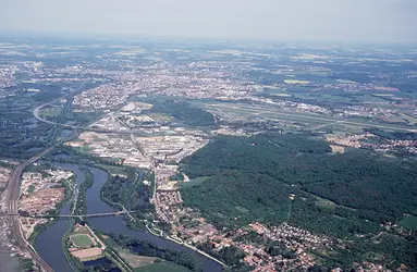 Metz : le site commercial Actisud - crédits : Collection A. Humbert-C. Renard-Grandmontagne