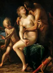 Jupiter, Antiope et Amour, H. Aachen - crédits : DeAgostini/ Getty Images