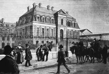 Batiment historique de l’Institut Pasteur, vers 1890 - crédits : De Agostini Picture Library/ Age Fotostock