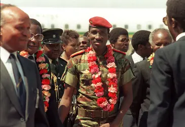 Thomas Sankara - crédits : Alexander Joe/ AFP
