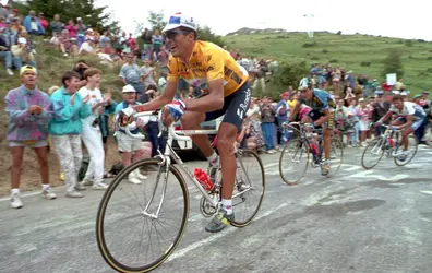 Miguel Indurain - crédits : Pascal Rondeau/ ALLSPORT/ Getty Images Sport/ Getty Images