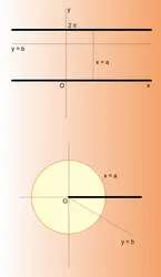 Représentation z &map;e<sup>z</sup> - crédits : Encyclopædia Universalis France