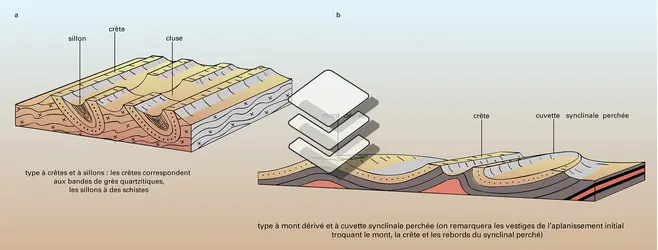 Relief appalachien - crédits : Encyclopædia Universalis France