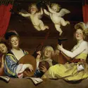 <it>Le Concert</it>, G. van Honthorst - crédits : Erich Lessing/ AKG-images