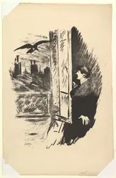 <em>Le Corbeau</em>, E. Manet - crédits : Heritage Art/ Heritage Images/ Getty Images