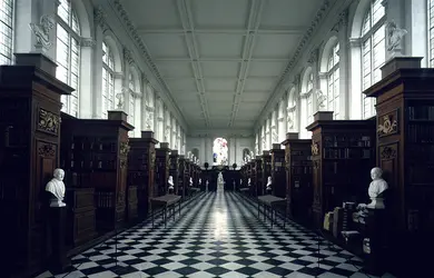 Intérieur de la Wren Library - crédits : John Bethell/  Bridgeman Images 