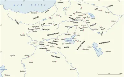Arménie, XI<sup>e</sup> siècle - crédits : Encyclopædia Universalis France