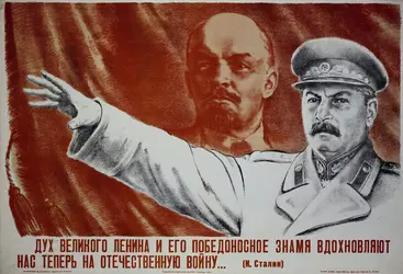 Staline, affiche - crédits : AKG-images