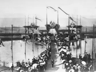 Inauguration du canal de Suez, 1869 - crédits : Time Life Pictures/ Mansell/ The LIFE Picture Collection/ Getty Images