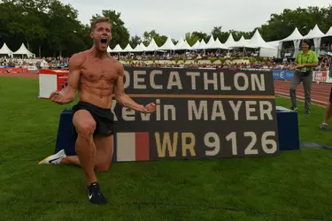 Kevin Mayer - crédits : Nicolas Tucat/ AFP