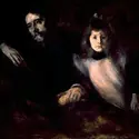 <it>Alphonse Daudet et sa fille Edmée</it>, E. Carrière - crédits : Peter Willi/  Bridgeman Images 