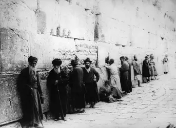 Le Mur des lamentations - crédits : Hulton Archive/ Getty Images