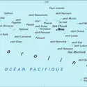 Micronésie : carte physique - crédits : Encyclopædia Universalis France
