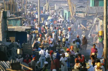 Port-au-Prince: scène de rue - crédits : Christopher Pillitz/ Getty Images