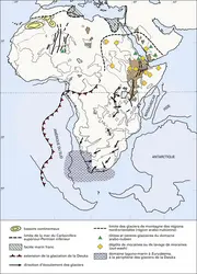 Carbonifère supérieur-Permien inférieur - crédits : Encyclopædia Universalis France