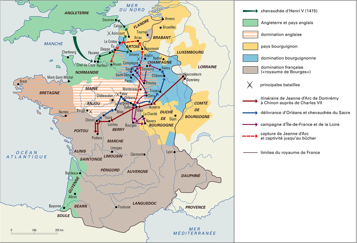 Guerre de Cent Ans, 1415-1431