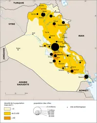 Irak : population - crédits : Encyclopædia Universalis France