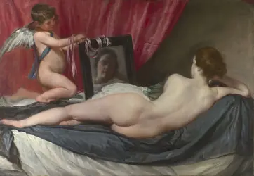 <em>Vénus au miroir</em>, D. Velázquez - crédits : The National Gallery, London/ AKG-images