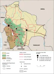 Bolivie : diversité naturelle et population - crédits : Encyclopædia Universalis France