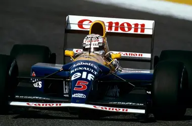 Nigel Mansell - crédits : Paul-Henri Cahier/ Hulton Archive/ Getty Images