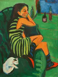 <it>L'Artiste Marcella</it>, E. L. Kirchner - crédits : AKG-images