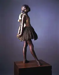 <it>La Petite Danseuse de quatorze ans </it>, E. Degas - crédits : Christie's Images,  Bridgeman Images 