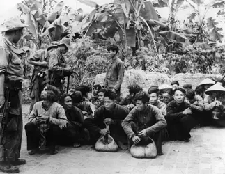 Armée du peuple en Indochine, 1950 - crédits : Keystone/ Getty Images