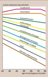 Échelle de Wechsler - crédits : Encyclopædia Universalis France