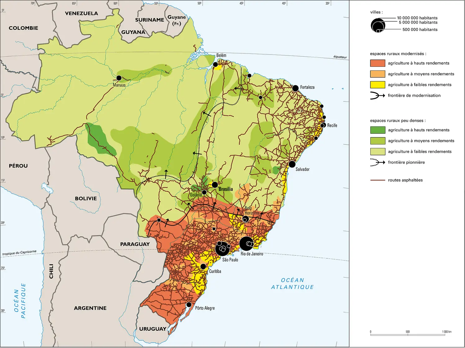 Brésil : l'espace rural