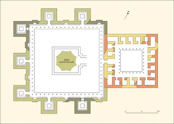 Hadda : monastère bouddhique de Tapa-é-Kalan - crédits : Encyclopædia Universalis France