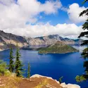 Crater Lake, Oregon - crédits : Jeff Banke/ YAY Micro/ Age Fotostock