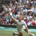 Boris Becker - crédits : Mike Hewitt/ Allsport/ Getty Images