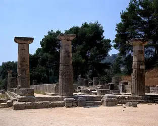 Temple d'Héra, Olympie - crédits : G. Dagli Orti/ De Agostini/ Getty Images