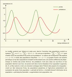 Turbulence : système proies-prédateurs et évolutions périodiques - crédits : Encyclopædia Universalis France