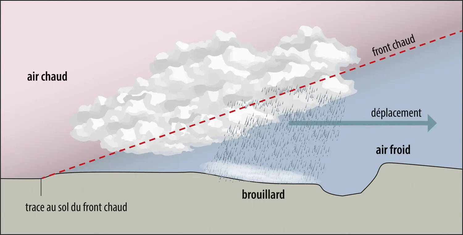 Formation d’un brouillard préfrontal