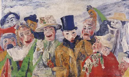 <it>L'Intrigue</it>, J. Ensor - crédits : Fine Art Images/ Heritage Images/ Getty Images