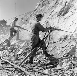 Minerai de cuivre - crédits : Evans/ Hulton Archive/ Getty Images