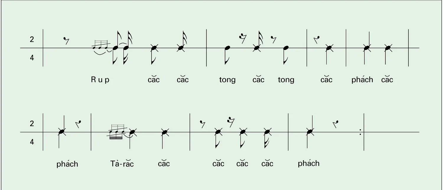 Chant de théâtre Nam