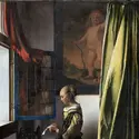 <em>La Liseuse</em>, J. Vermeer - crédits : Gemaldegalerie, Dresden/ Content_DFY/ Aurimages