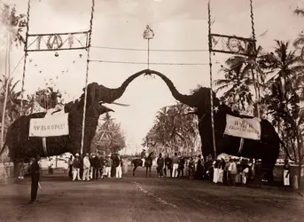 Visite du prince de Galles à Colombo, 1875 - crédits : Hulton Archive/ Getty Images